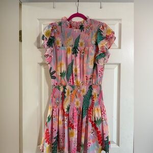 Floral Ruffle Dress